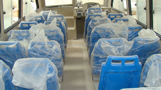 1360 Inboard Engine Passenger Boat Sightseeing Boat Fiberglass Yacht Factory