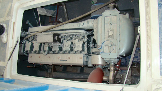 1360 Inboard Engine Passenger Boat Sightseeing Boat Fiberglass Yacht Factory
