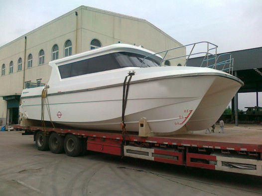 10.8m Fiberglass Yacht Catamaran Passenger Boat