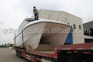 10.8m Fiberglass Yacht Catamaran Passenger Boat