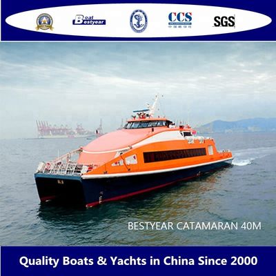 Bestyear High Speed Aluminium Catamaran 40m Passenger Boat