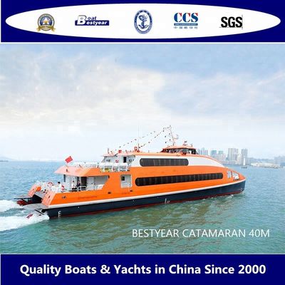 Bestyear High Speed Aluminium Catamaran 40m Passenger Boat