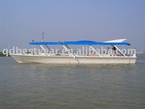 Bestyear 13m to 25m Open Sightseeing Passenger Boat Touring Yacht
