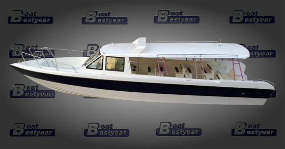 Fiberglass Passenger 1150 Cuddy Boat Hardtop Boat