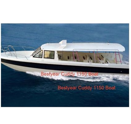 Fiberglass Cuddy Passenger Yacht Speed Passenger Touring Boat for Sale