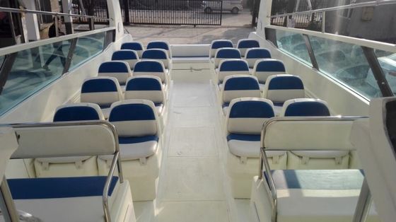 Fiberglass Cuddy Passenger Yacht Speed Passenger Touring Boat for Sale