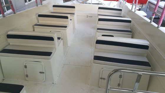 Bestyear Fiberglass Speed Passenger Boat 1160 Hardtop Cuddy Yacht