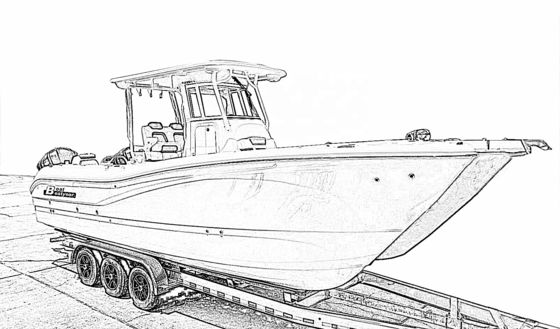 Bestyear 10.8 M Luxury Fiberglass Catamaran Fishing Boat Multipurpose Boat