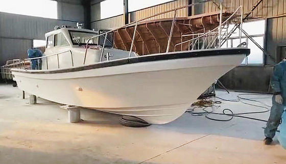Bestyear 9.6m Fiberglass Strong Work Commercial Fishing Boat Inboard Engine Fisherman Boat