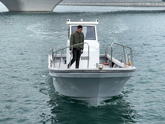 Bestyear 9.6m Fiberglass Strong Work Commercial Fishing Boat Inboard Engine Fisherman Boat