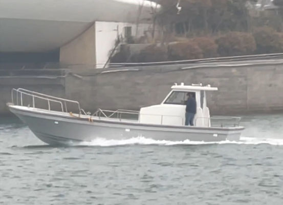 Bestyear 9.6m Fiberglass Strong Work Commercial Fishing Boat Inboard Engine Fisherman Boat