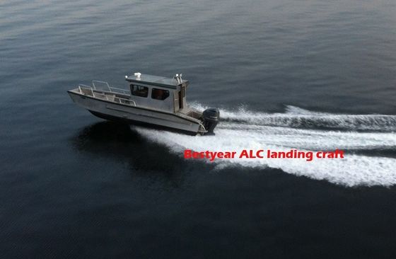 Aluminum Semi Landing Craft Barge 650 Boat Customized Made for Sale
