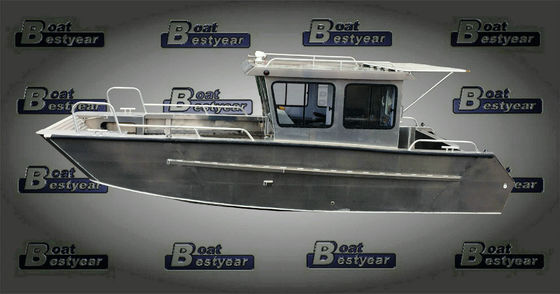 Semi Barge Aluminum Boat Landing Craft Yacht for Sale
